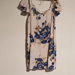 Long off shoulder blouse